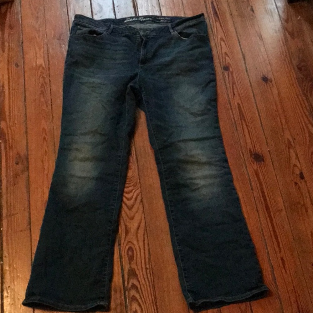 Eddie Bauer Curvy Boot Cut Jeans
